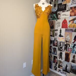 Retro Bohemian Floral Jumpsuit
